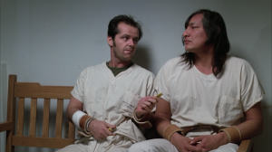 McMurphy: I must be crazy  to be in a loony bin like this.